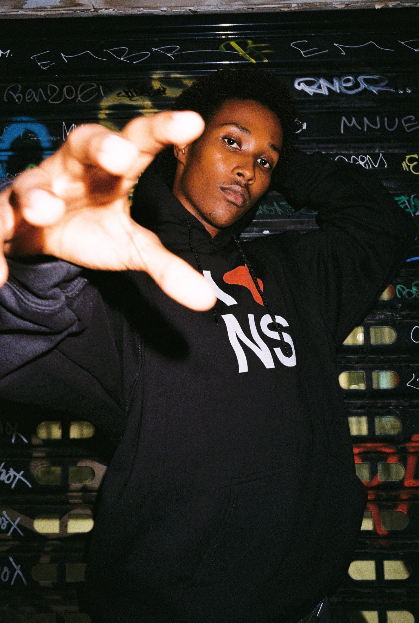 BLACK HOODIE