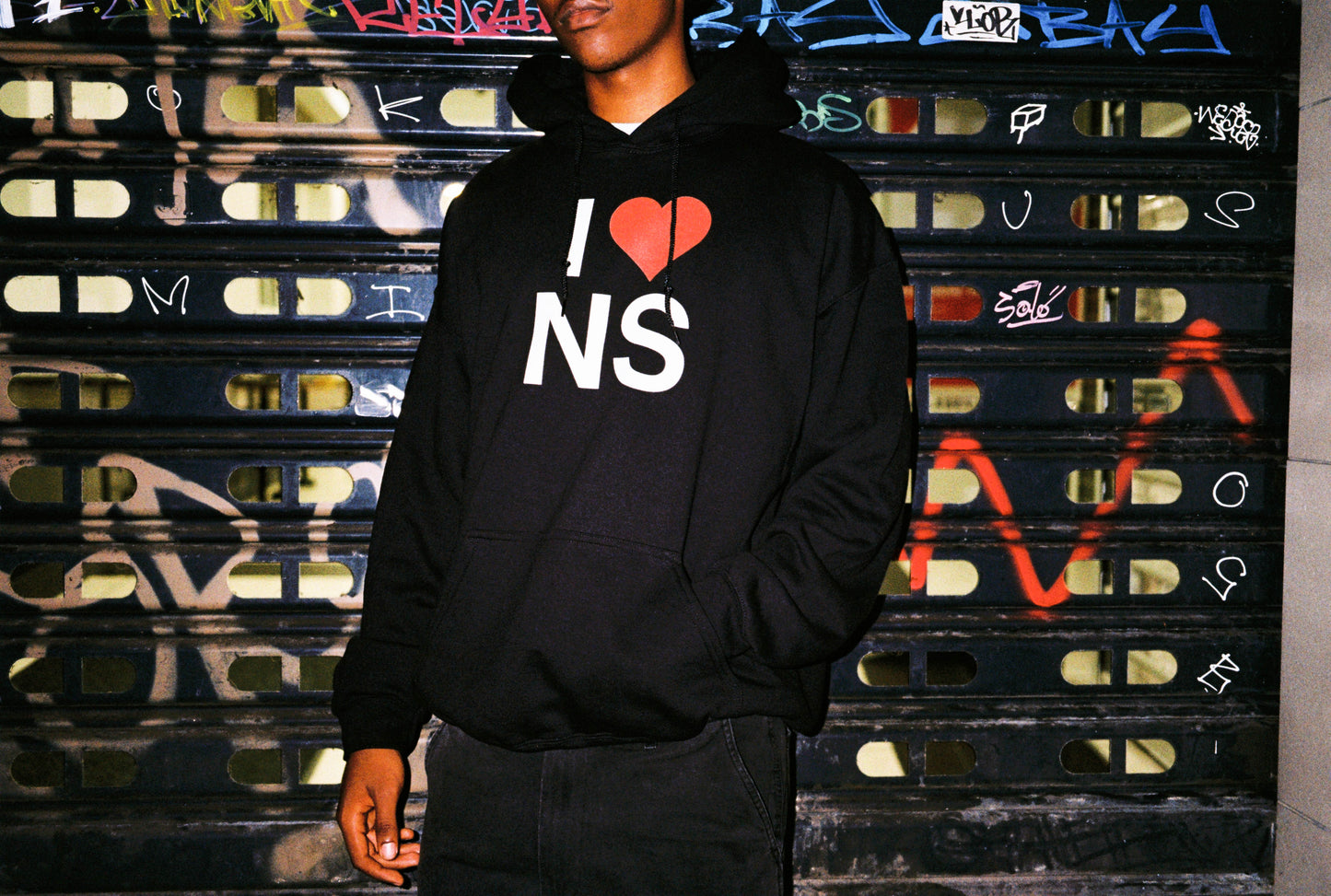 BLACK HOODIE