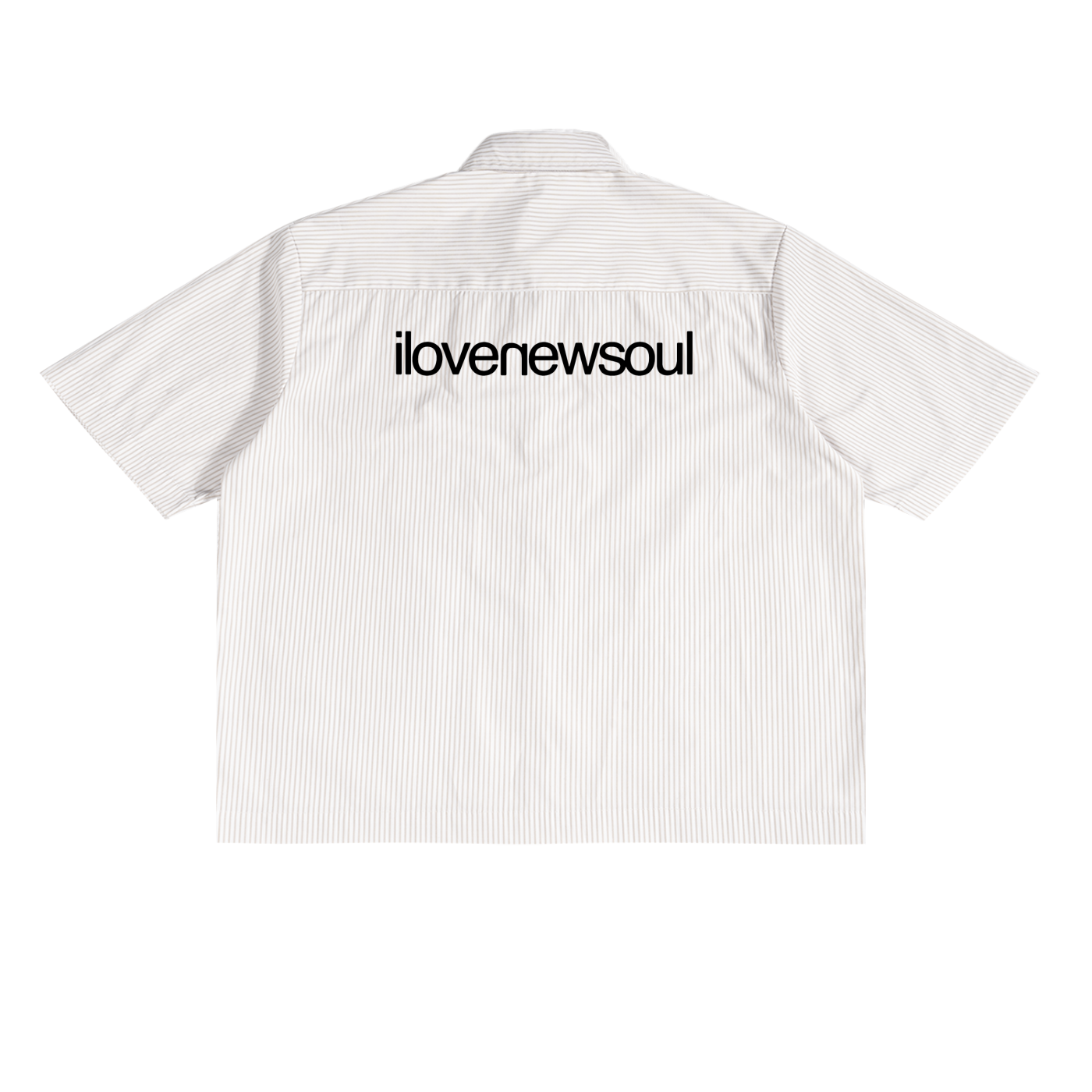 ILNS WHITE BUTTON SHIRT