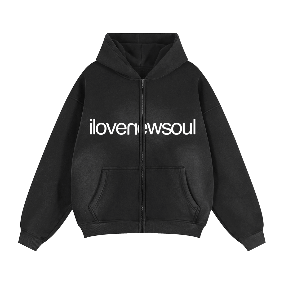 2WAY ZIPPER HOODIE – ILOVENEWSOUL