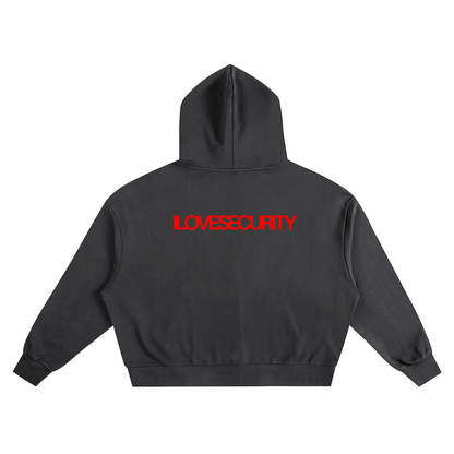 ILOVESECURITY BOX HOODIE (420GSM)