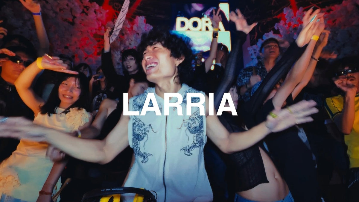 LARRIA performing a live DJ set for ILOVENEWSOUL x VNGG in Ho Chi Minh City